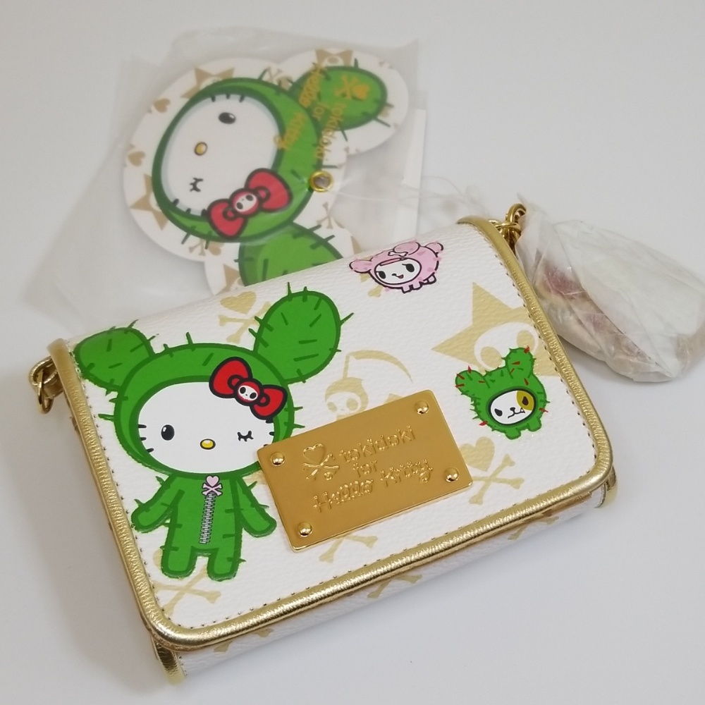HTF BNWT Hello Kitty Tokidoki Wallet